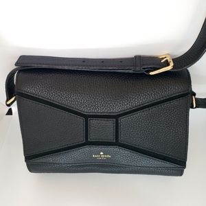 Kate Spade Bow Shoulder Bag Pebble Leather